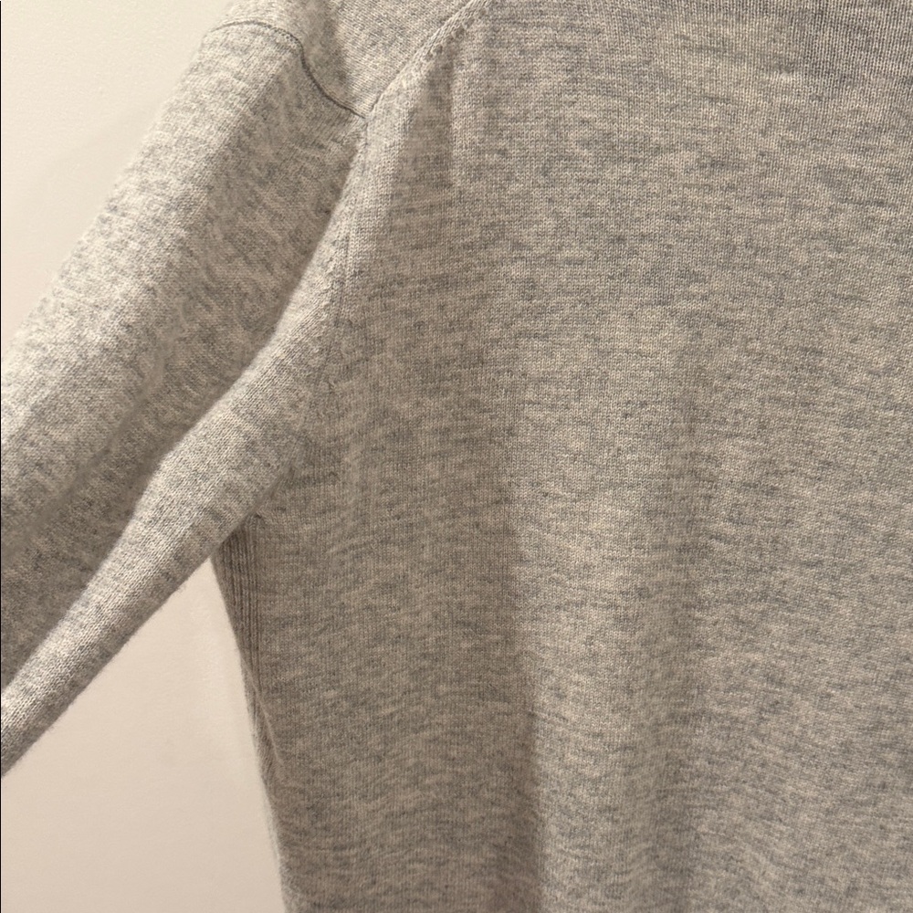 Brochu Walker Light Gray V-Neck Sweater - Picture 7 of 13